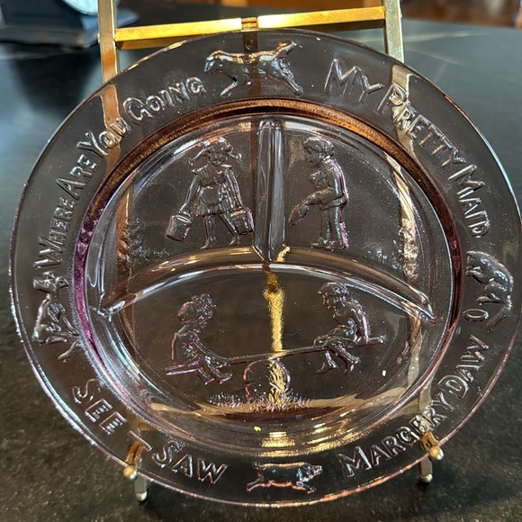 Nursery Rhyme Child Dish Set (Thanksgiving) - Picture 8 of 14